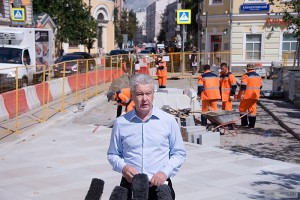 31 июля 2015 года мэр Москвы Сергей Собянин осмотрел ход комплексного благоустройства улицы Большая Ордынка