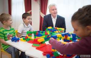 Сергей Собянин открыл два новых детских сада