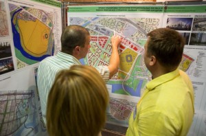 Жителей района познакомили с новым проектом межевания кварталов 