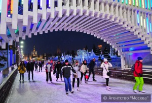 Жители Москвы смогут посетить катки ночью бесплатно 