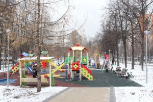 Детская площадка в Нагорном районе