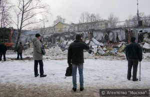 Снос объектов в Москве в феврале 