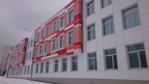 Новое здание школы в районе Чертаново Северное 