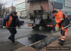 В Москве весной начнется масштабный ремонт дорог