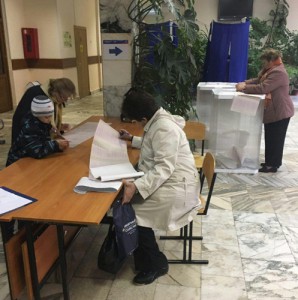 Жители Нагорного района приняли участие в предварительном голосовании 