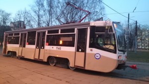 Трамвай №3 в ЮАО 