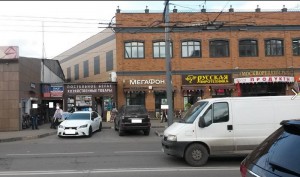 Территория Москворецкого рынка в Нагорном районе 