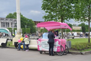 В Нагорном районе появится 8 мобильных тележек по продаже мороженого 