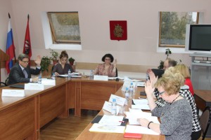 Заседание депутатов в Нагорном районе 