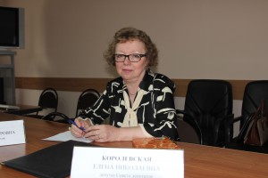 Депутат муниципального округа Нагорный Елена Королевская