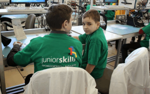 Участники чемпионата JuniorSkills 