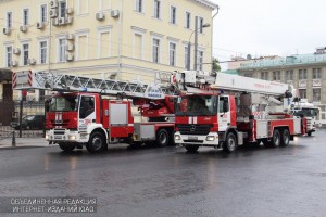 Пожарные машины в ЮАО