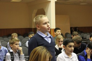 Ученики одной из школ в ЮАО