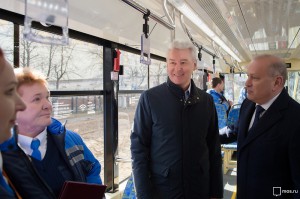 Сергей Собянин рассказал о запуске нового трамвая в Москве