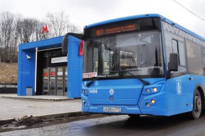 Новый автобус №908 в Москве