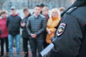 Встреча участкового уполномоченного полиции Владимира Пенинберга с жителями района