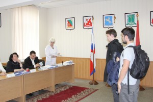 Заседание призывной комиссии Нагорного района