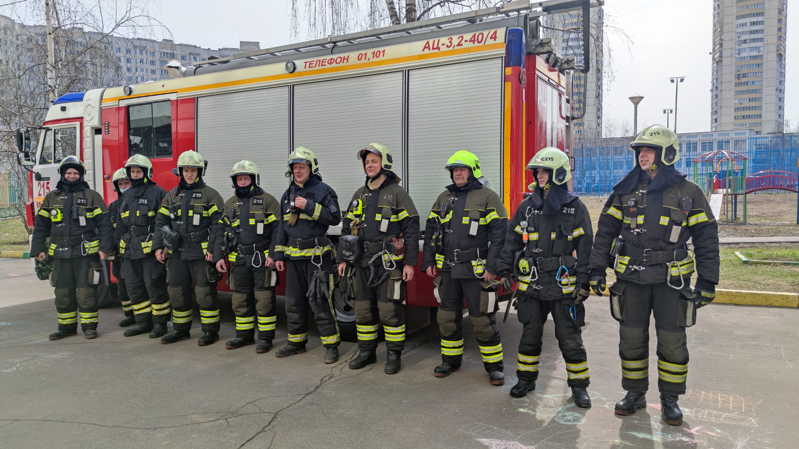 На юге Москвы прошли пожарно-тактические учения | Районная газета района  Нагорный ЮАО 