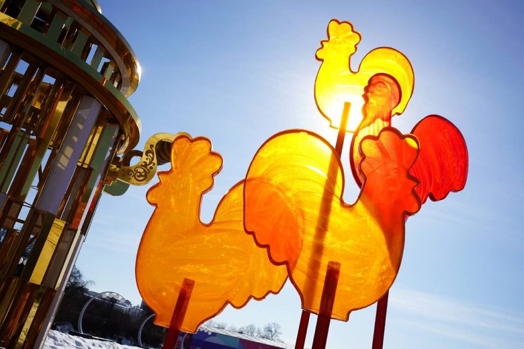 Театральную масленичную программу «Проводы зимы» провели в ДК «Нагорный». Фото: Анна Быкова, «Вечерняя Москва»