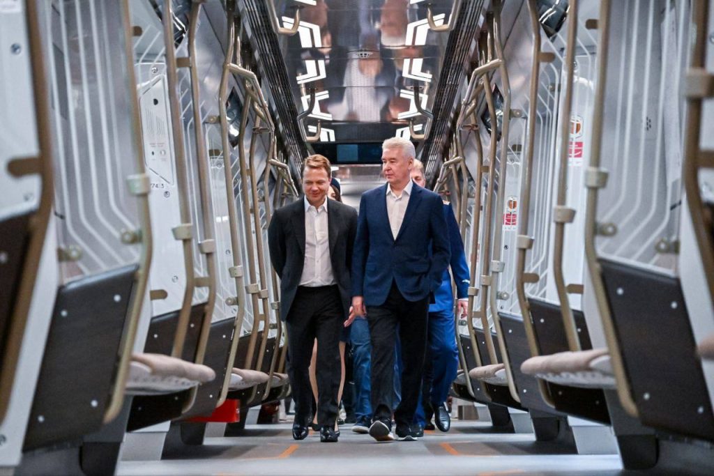 Собянин открыл один из крупнейших комплексов по обслуживанию поездов метро. Фото: Telegram-канал мэра Москвы