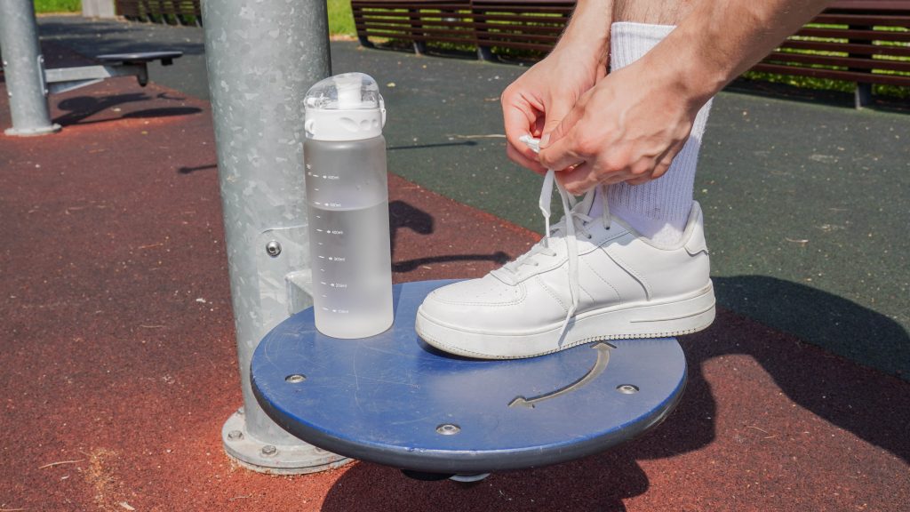 Спортивную программу в Нагорном районе провели сотрудники ОКЦ ЮАО. Фото: Ксения Догонашева, «Вечерняя Москва»