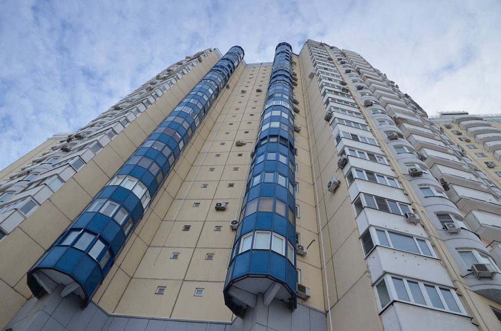 Четыре дома по программе реновации возвели в районе Нагорный. Фото: Анна Быкова, «Вечерняя Москва»