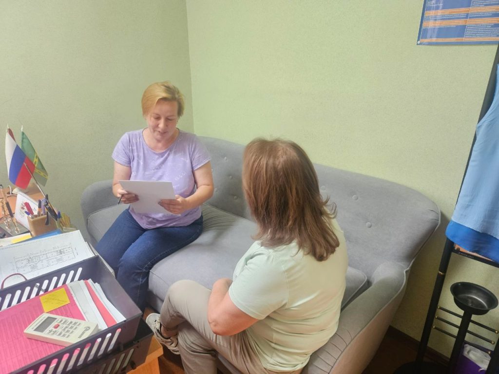 Екатерина Бурова рассказала о получении социальный поддержки для граждан. Фото: официальная страница Екатерины Буровой в социальных сетях