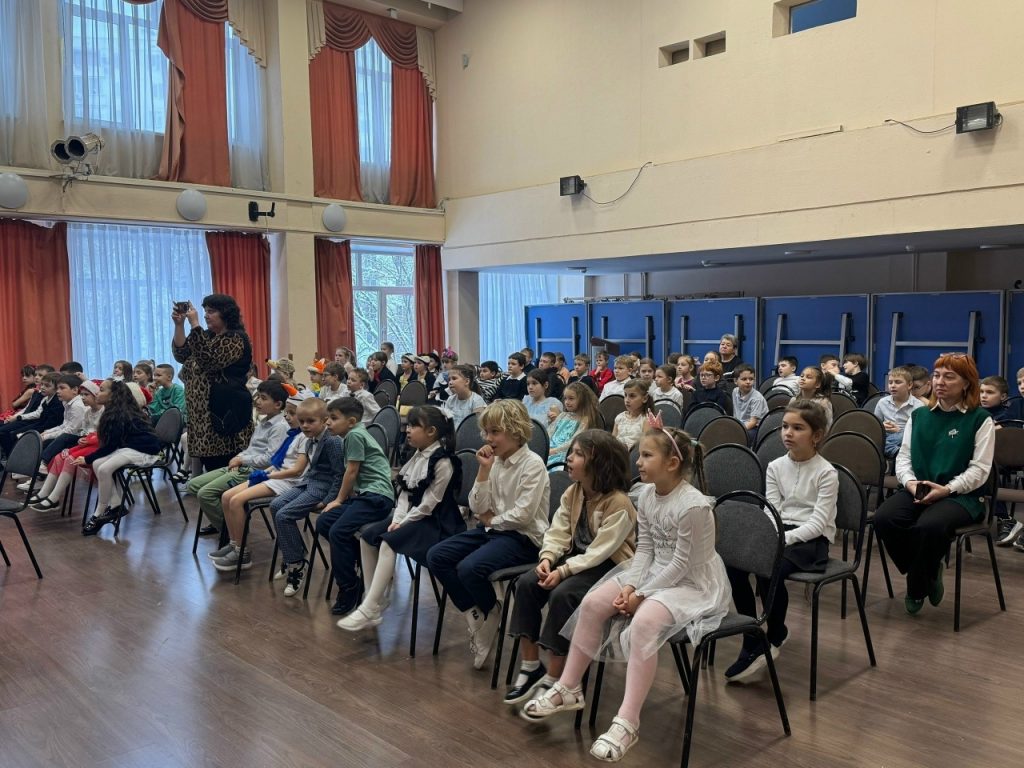 Праздничное мероприятие «Зима-красавица» провели в школе №1450. Фото: страница школы №1450 «Олимп» в социальных сетях