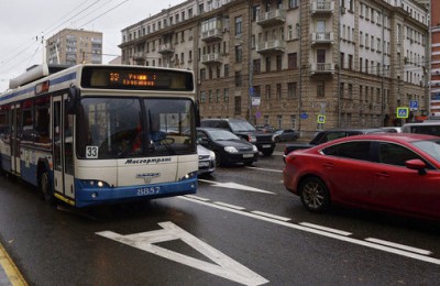 Выделенные полосы помогают москвичам быстрее добираться до мест назначения