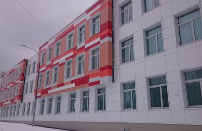 Новое здание школы в районе Чертаново Северное