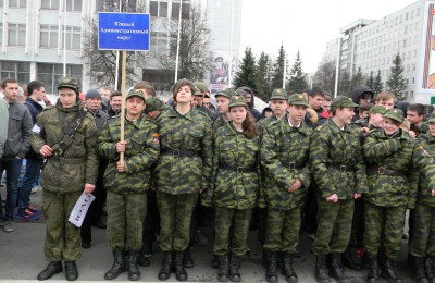 В Мосренгене собрались будущие призывники из всех округов Москвы