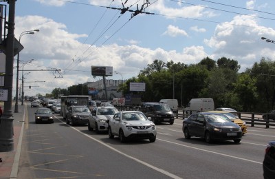 Варшавское шоссе в Нагорном районе