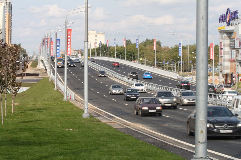 Эстакада на Варшавском шоссе