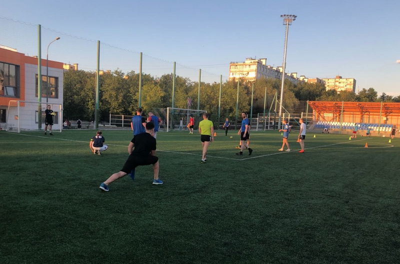 Молодежная палата Нагорного района организовала футбольный турнир