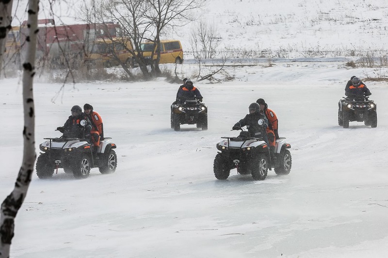 Экстренные службы Москвы провели учения по подготовке к весеннему половодью