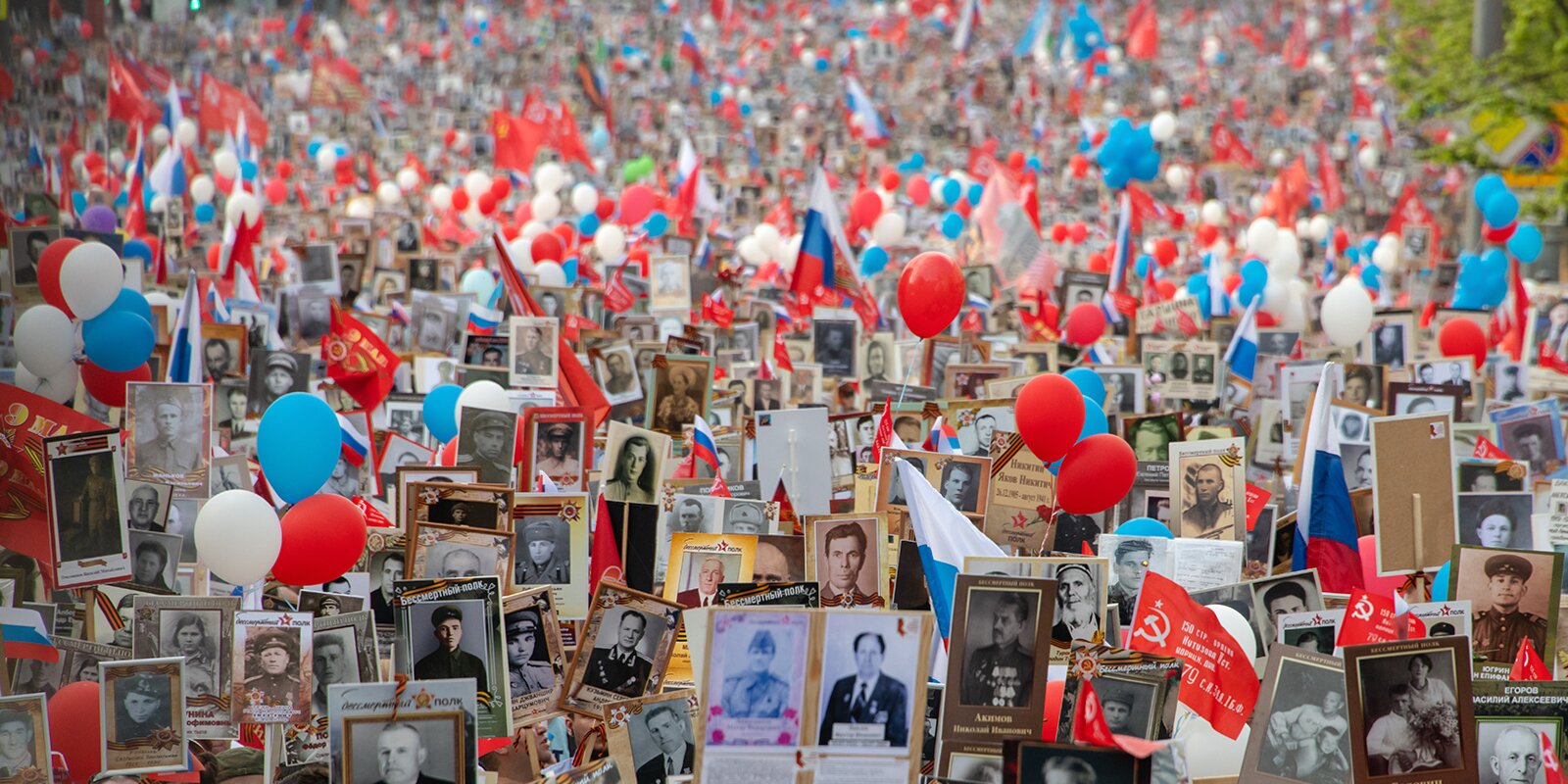 Традиционная акция «Бессмертный полк» пройдет в Москве 9 мая. Фото: сайт мэра Москвы