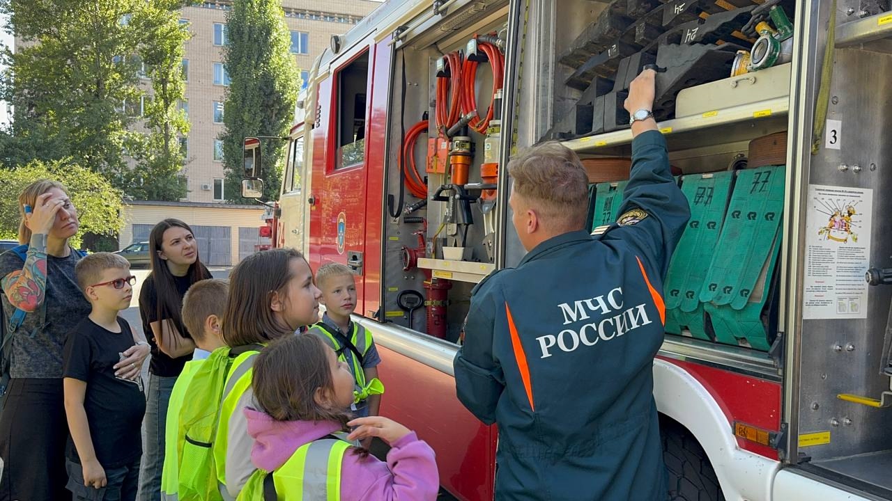 Третьеклассники школы №1450 «Олимп» приняли участие в месячнике безопасности. Фото: официальная страница школы №1450 «Олимп» в социальных сетях