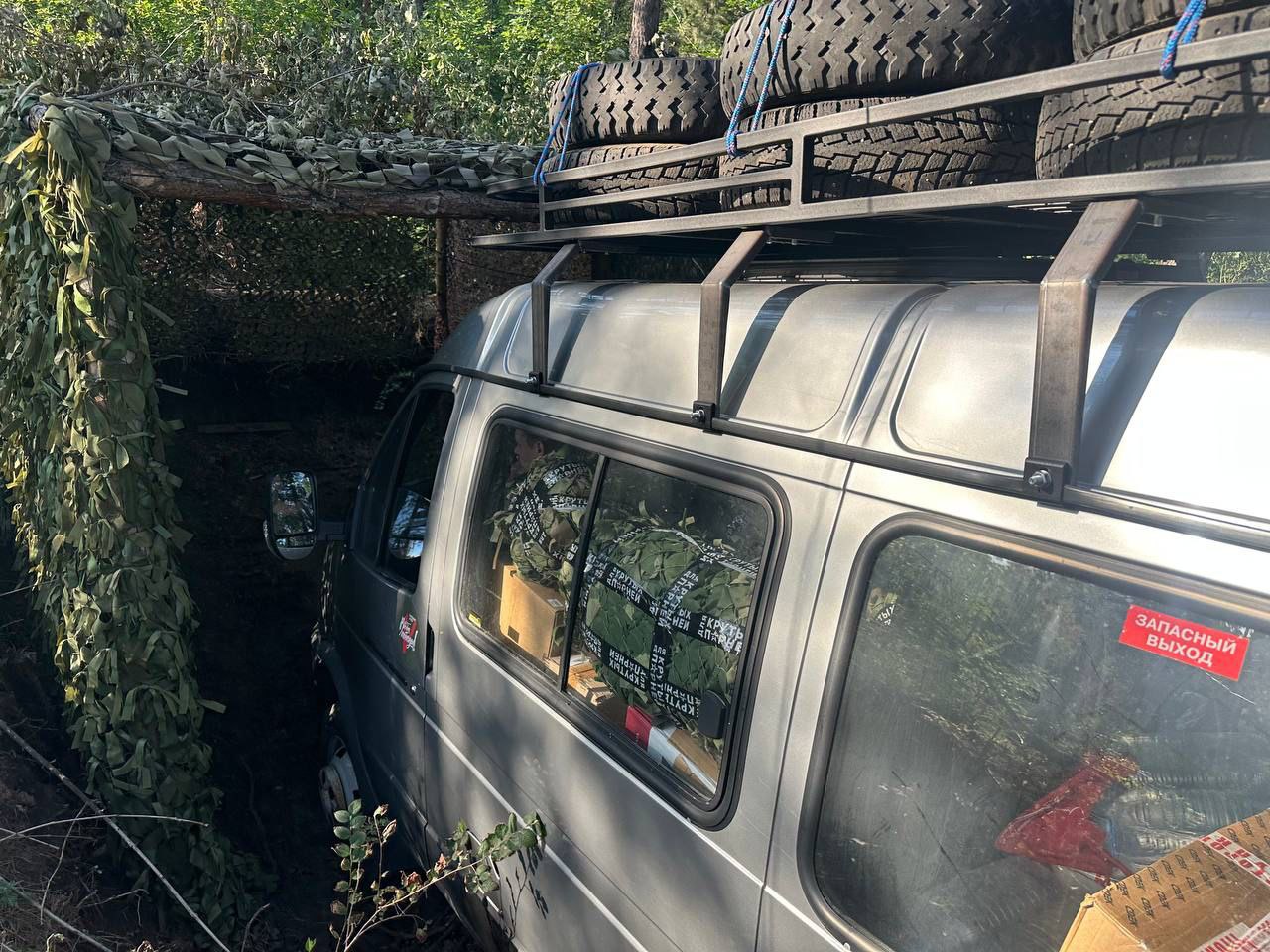 Народный фронт Москвы отправил 85-й автомобиль в зону СВО. Фото: пресс-служба ОНФ