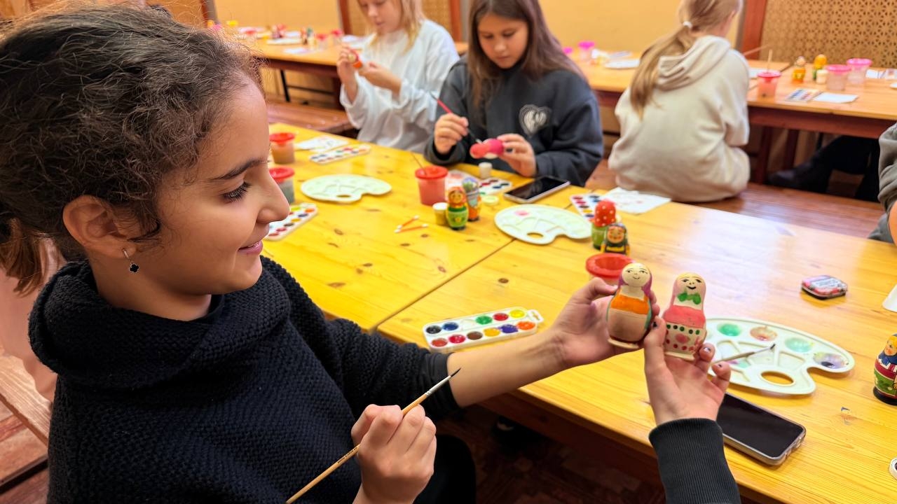 Пятиклассники школы №1450 «Олимп» посетили Сергиев Посад во время каникул. Фото: официальная страница школы №1450 «Олимп» в социальных сетях