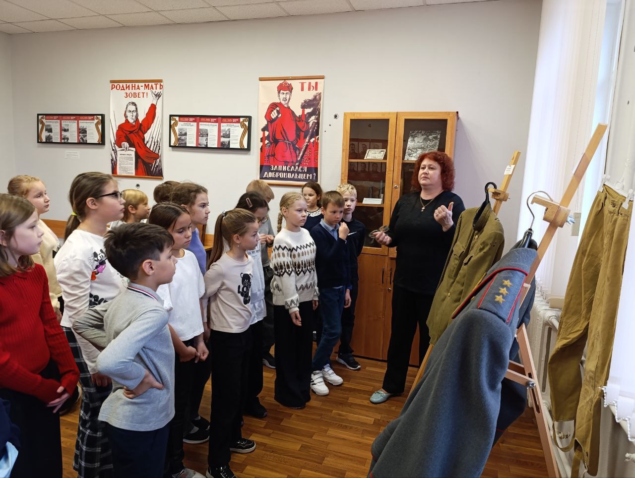 Экскурсии провели в музее памяти школы школы №1862. Фото: официальная страница школы №1862 в социальных сетях