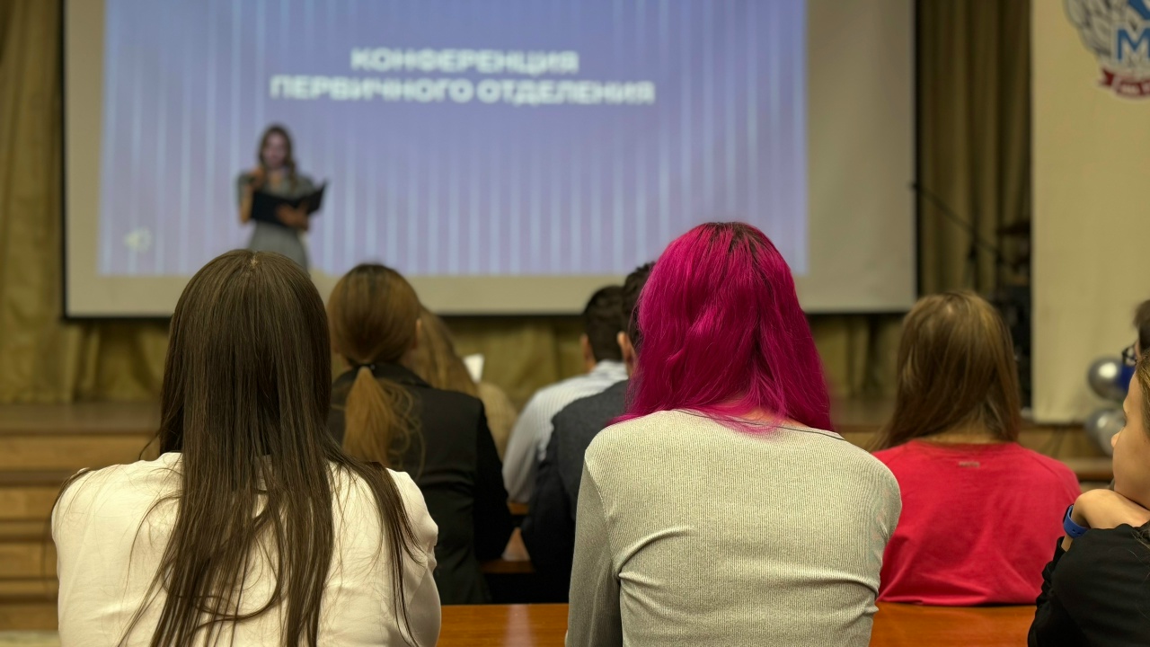 Участниками конференции «Движения Первых» стали ученики школы №1580. Фото: официальная страница школы №1580 в социальных сетях