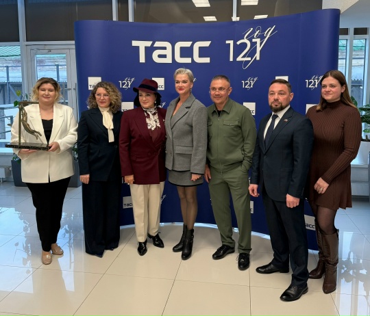 Виктор Горн принял участие в пресс-конференции в ТАСС. Фото: официальная страница Виктора Горна в социальных сетях