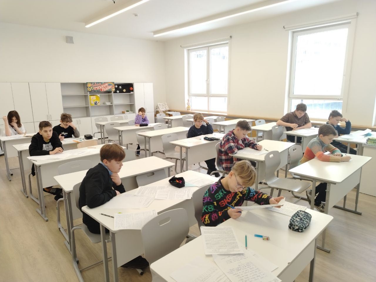 Зимний тур Турнира Архимеда провели в школе №1580. Фото: страница школы №1580 в социальных сетях